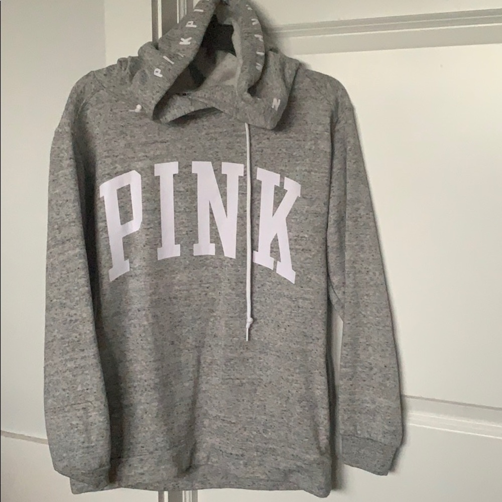 PINK grey sweatshirt